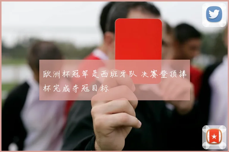 欧洲杯冠军是西班牙队 决赛登顶捧杯完成夺冠目标