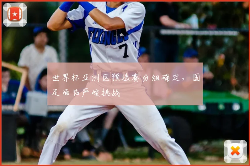 世界杯亚洲区预选赛分组确定,国足面临严峻挑战