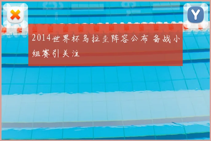 2014世界杯乌拉圭阵容公布 备战小组赛引关注