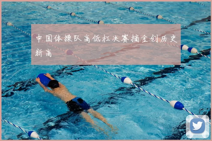 中国体操队高低杠决赛摘金创历史新高