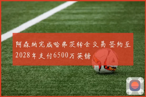 阿森纳完成哈弗茨转会交易 签约至2028年支付6500万英镑